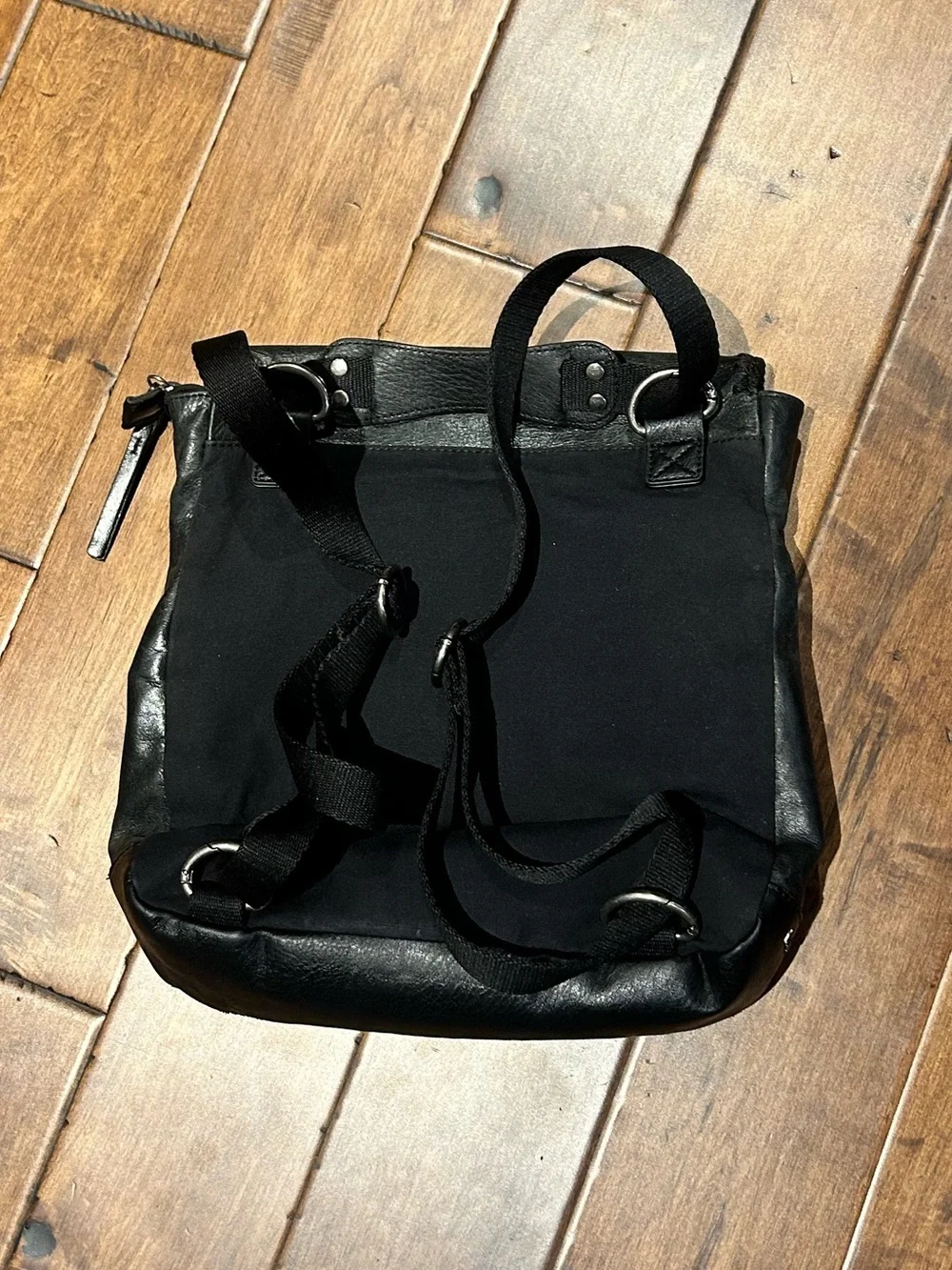 The Sak Ventura Backpack Gray Distressed Vintage Finish Leather
